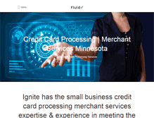Tablet Screenshot of creditmerchantservice.com